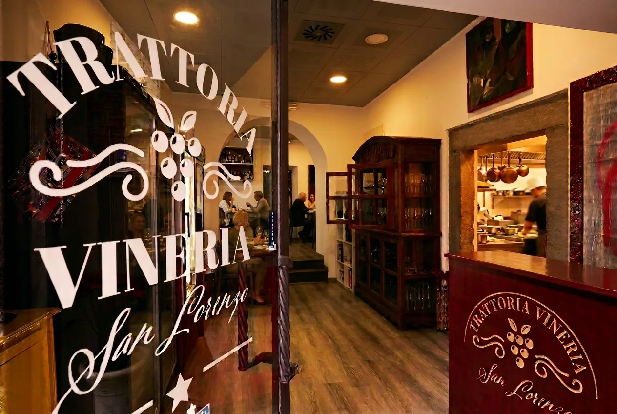 Sala della Vineria Trattoria San Lorenzo a Viterbo